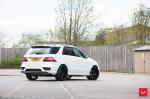 Mercedes-AMG ML63 on Vossen Wheels (CV3R) 2017 года